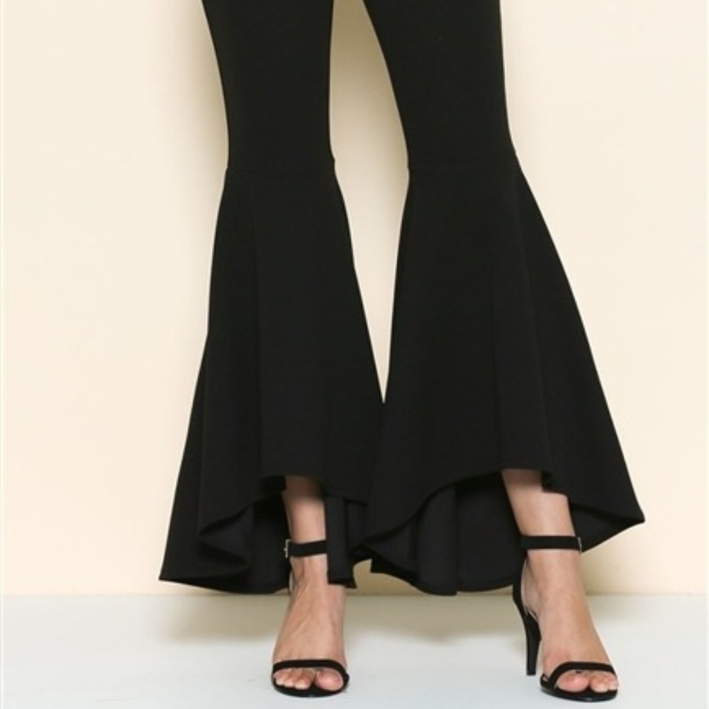 Black Flare Pant